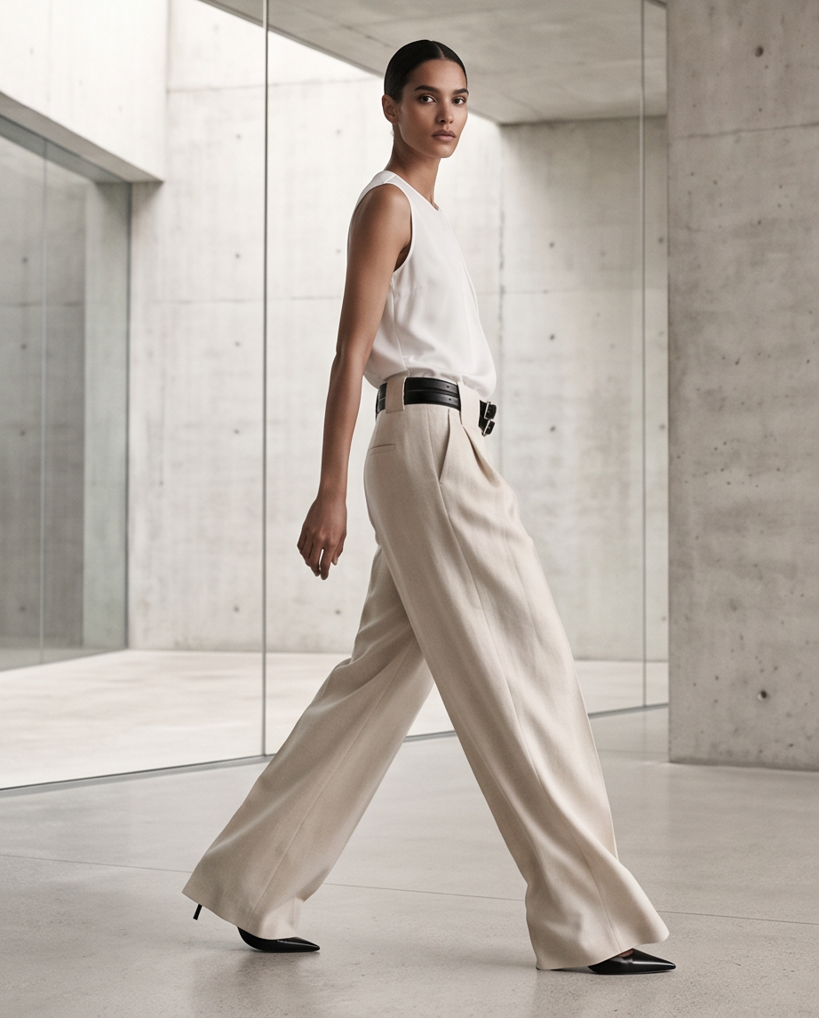 DM Linea pantalone — izgled u pokretu